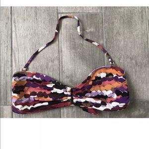 Kenneth Cole bandeau bikini top